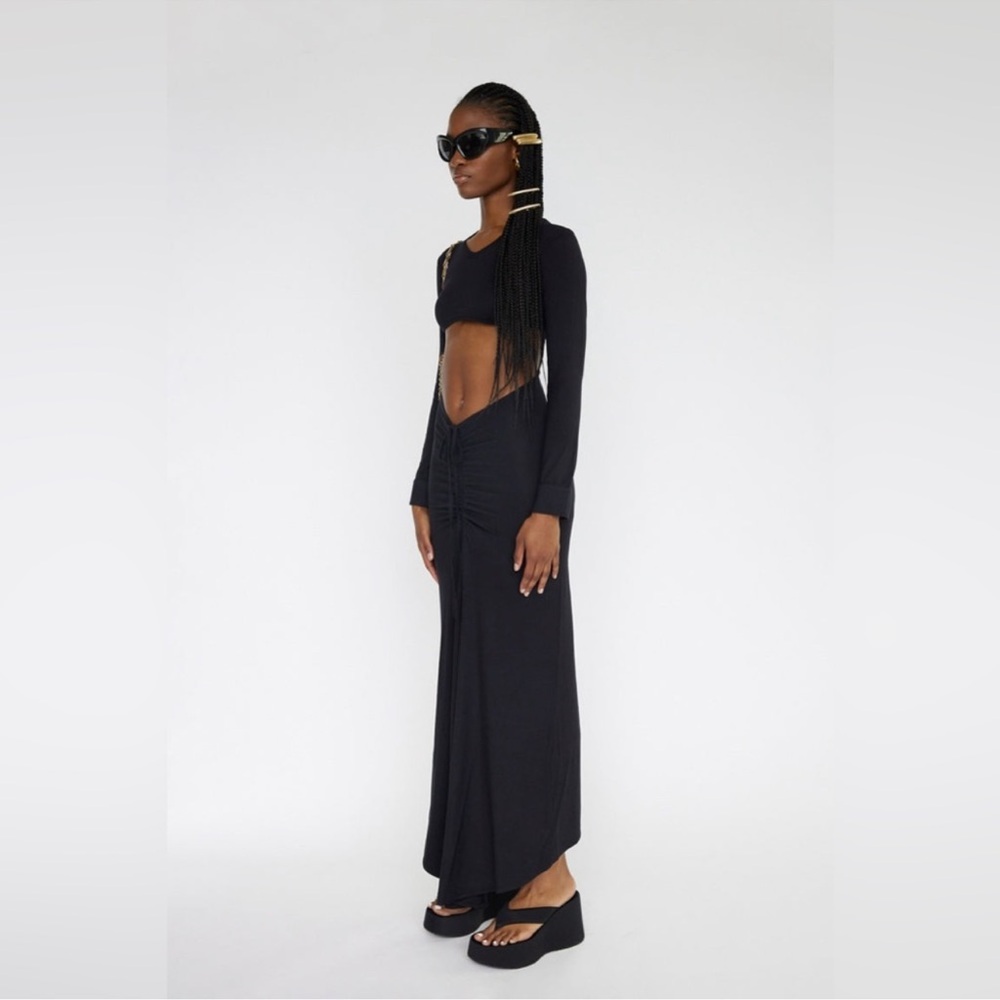 Elegant Black Two-Piece Set